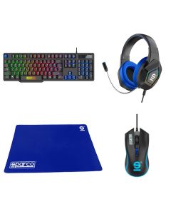 Celly SPARCO - Gaming Kit 4in1 RACE DAY [SPARCO COLLECTION]