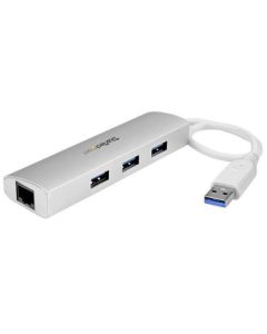 Startech Hub USB 3.0 a 3 porte NIC Gbe