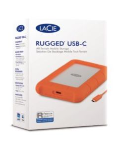 Seagate 1TB LACIE RUGGED HDD USB-C