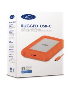 Seagate 2TB LACIE RUGGED HDD USB-C