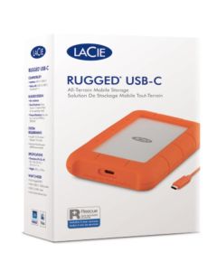 Seagate 4TB LACIE RUGGED HDD USB-C