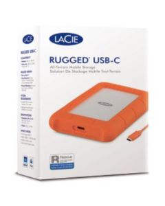 Seagate 5TB LACIE RUGGED HDD USB-C