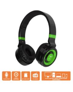 Prodotti Bulk TECHMADE CUFFIE WIRELESS CON MICROFONO GREEN