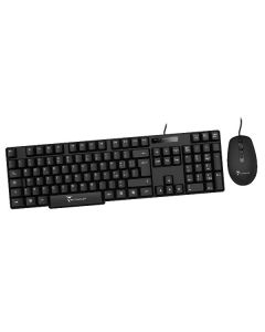 Prodotti Bulk TECHMADE KIT TASTIERA+MOUSE USB - NERO