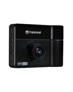 Transcend TS-DP550B-64G - Dashcam DrivePro 550, con microSD da 64GB, doppia lente