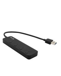 I-Tec HUB USB-A 3.0 a 4 Porte USB A (BC 1.2) con On/Off singola porta