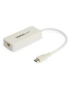 Startech Adattatore Ethernet USB-C a RJ45 + USB integrata