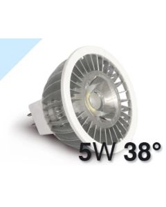 Hamlet XLD535C20 LED MR16 GU 5.3 da 5W luce fredda apertura 38°