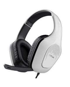 Trust 24993 GXT 415W PS ZIROX CUFFIE GAMING LEGGERE  -  BIANCO